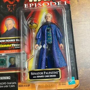 Hasbro Senator Palpatine With Senate Cam Droid Action Figure